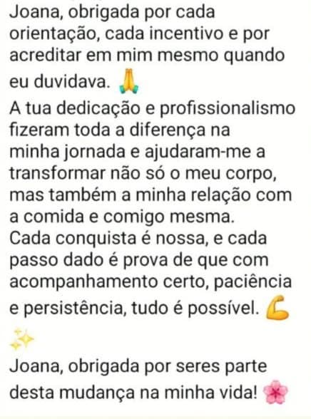 Mensagem de WhatsApp da Juliana Melo
